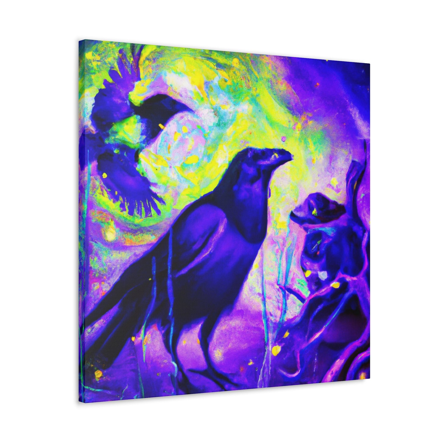 "Crow in Dreamland" - Canvas