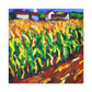 Golden Corn Harvesting - Canvas