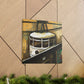 "Cable Car Dreamscape" - Canvas