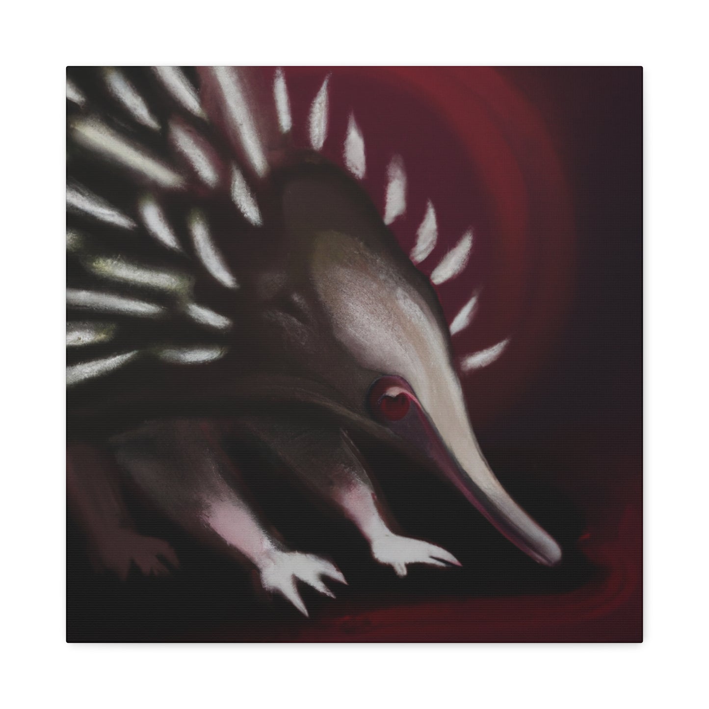 Echidna in Dreamscape - Canvas