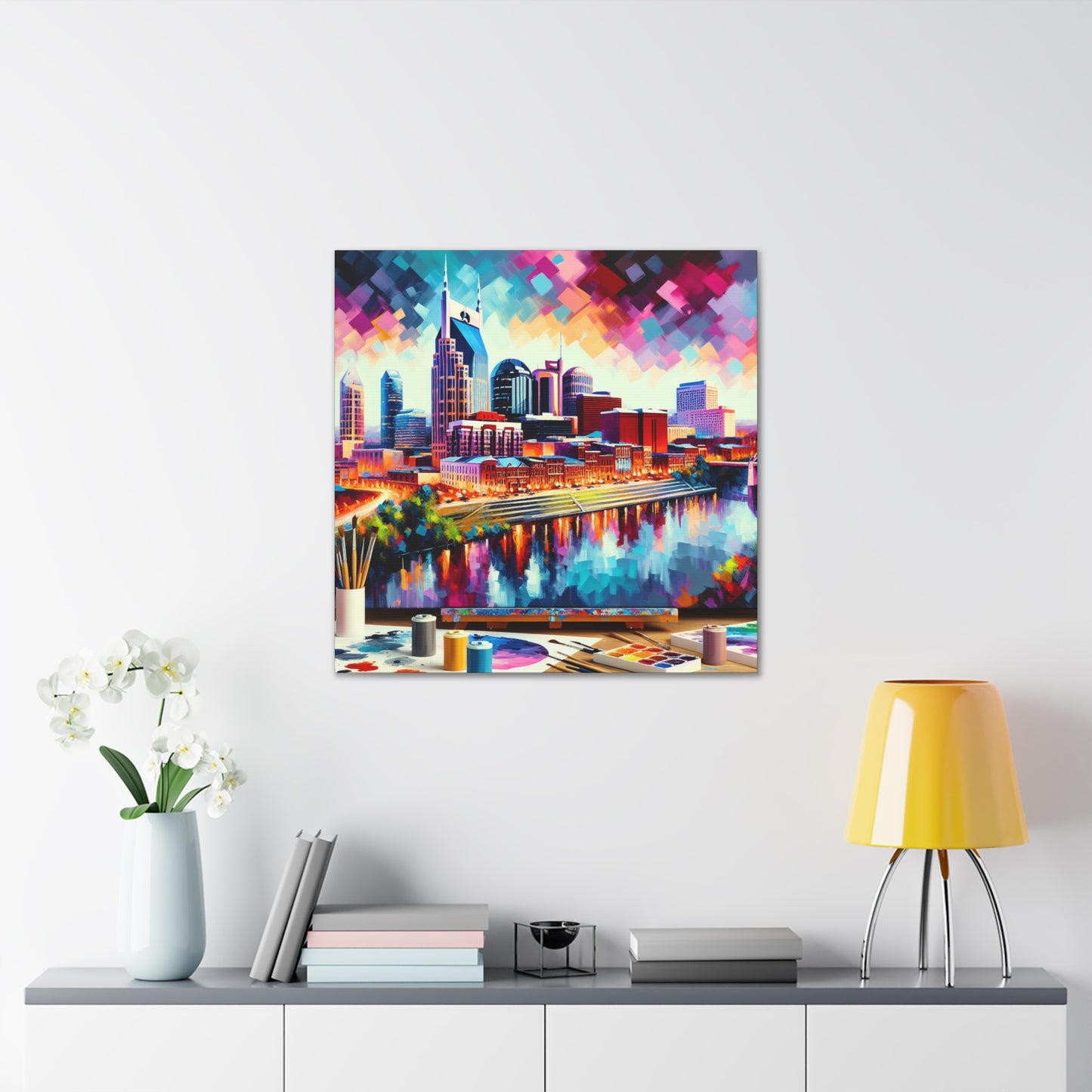 Melodic Urban Rhapsody - Canvas