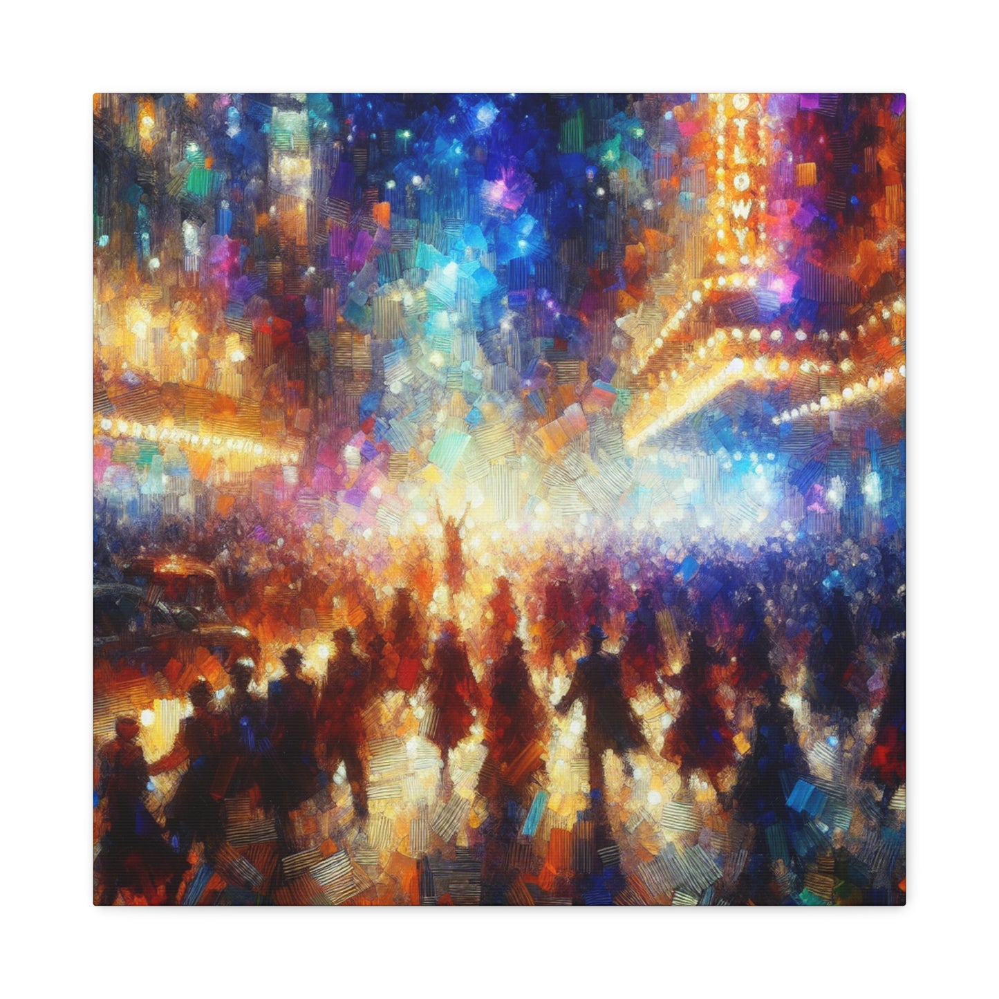 Vibrant Broadway Extravaganza - Canvas