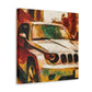 "Cars in Motion Painting" - Canvas