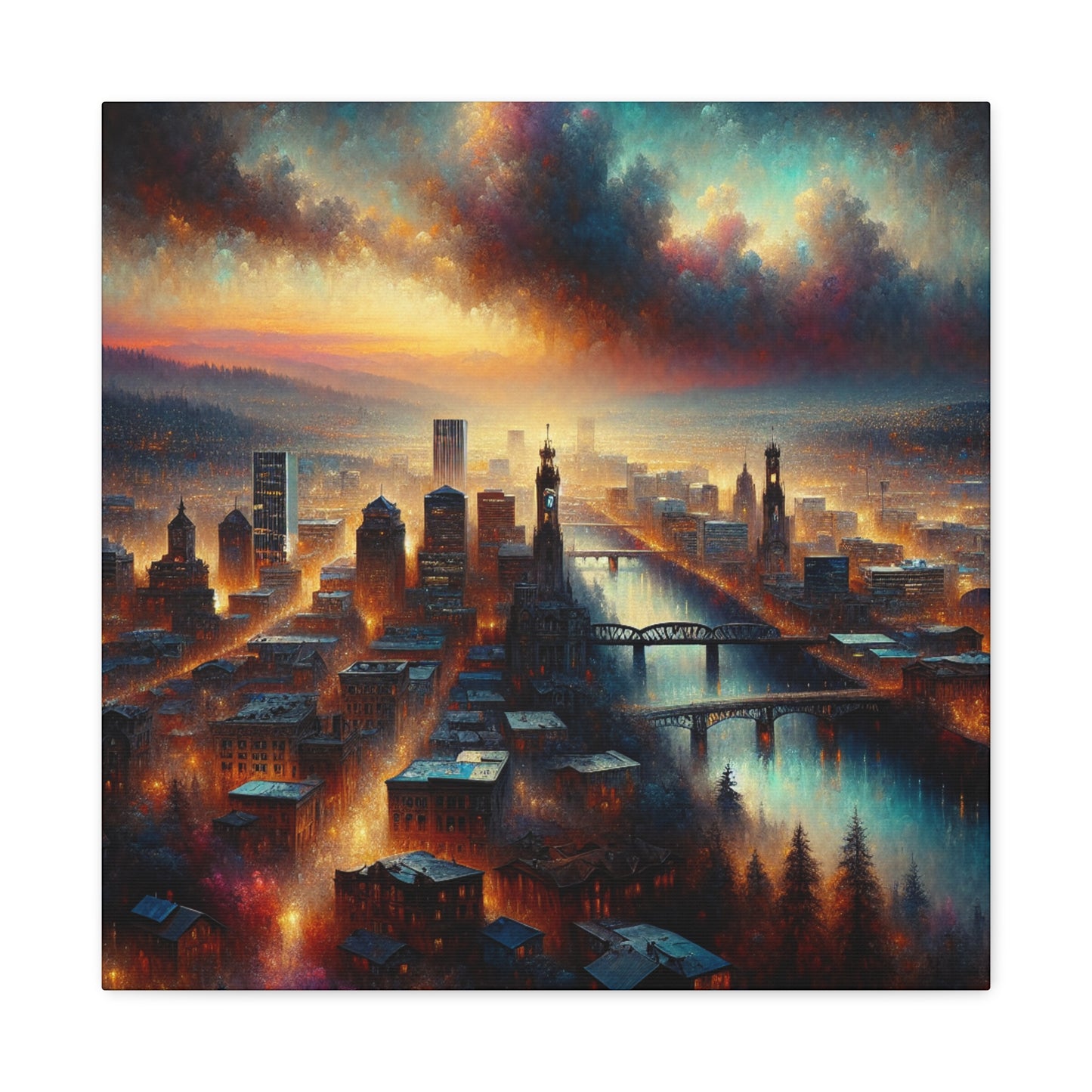 "Enchanting Portland Symphony" - Canvas