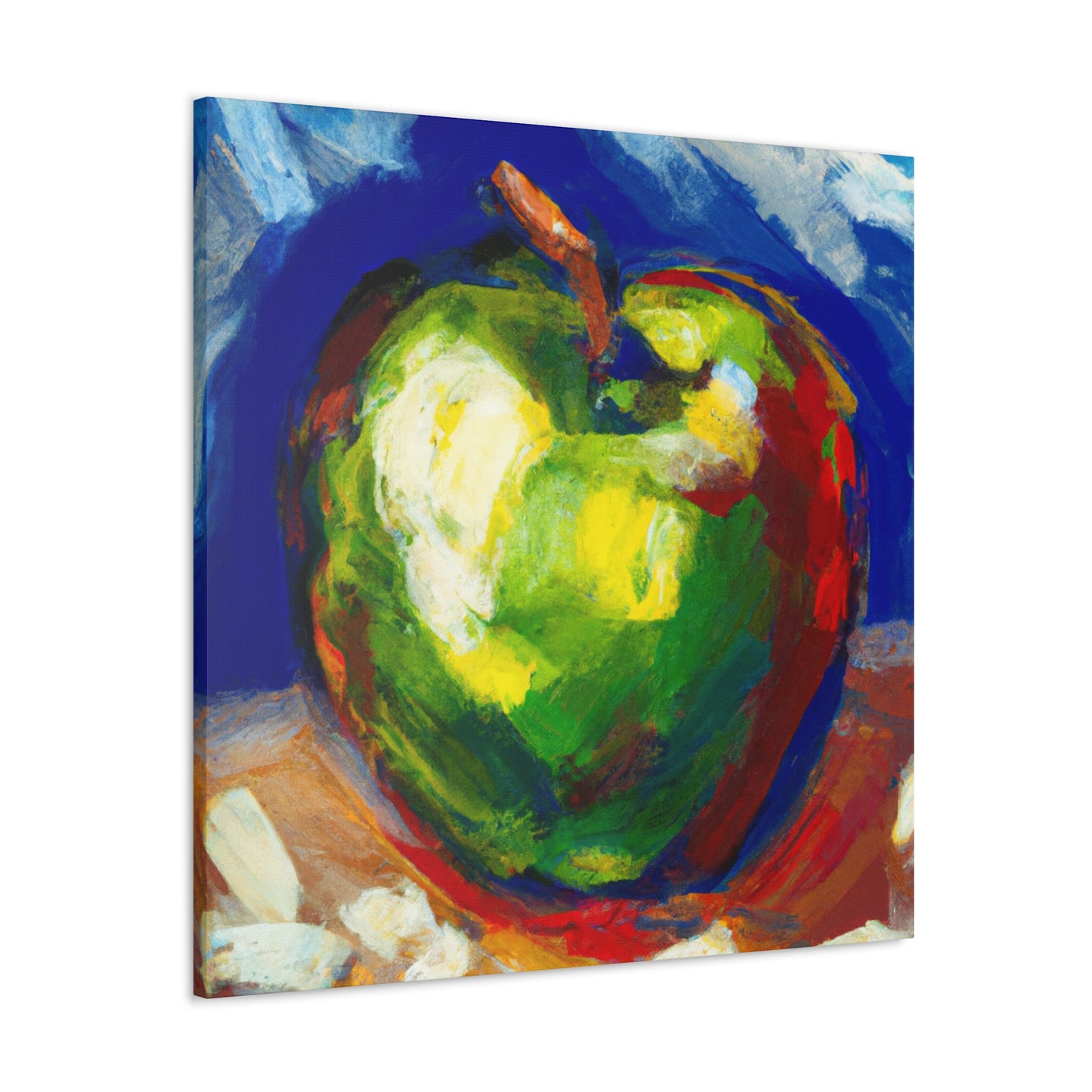 "Apple's Expressionistic Dream" - Canvas