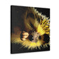 Hedgehog In Autumn Colors - Canvas