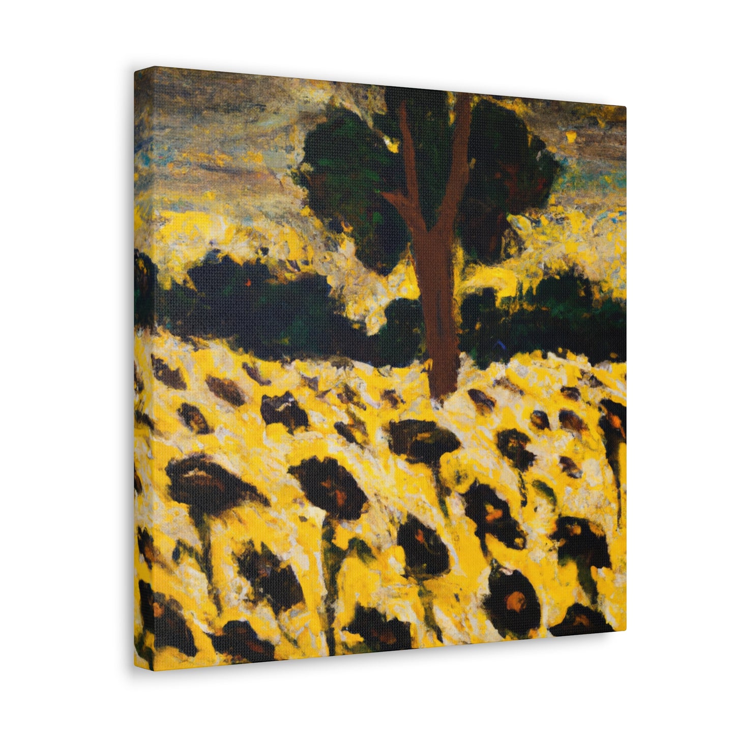 "Sunflower's Brilliant Beauty" - Canvas