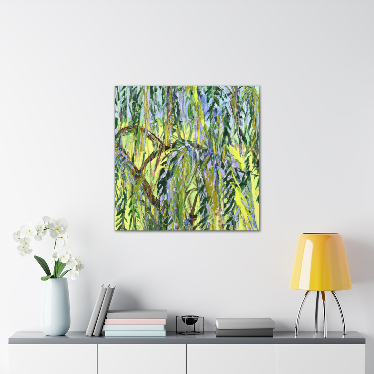 "Willow in Impressionism" - Canvas