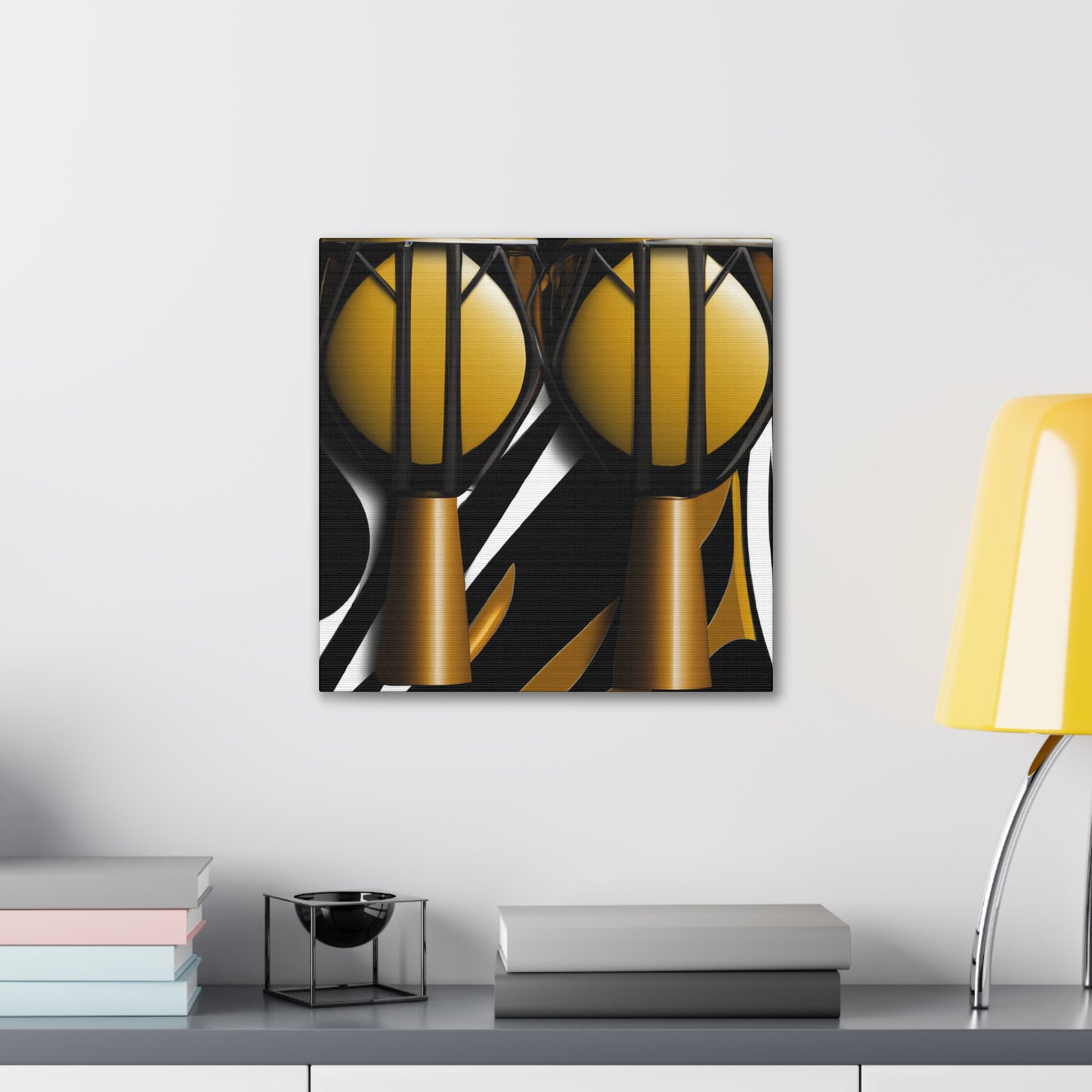 "Dancing Bongo Lights" - Canvas