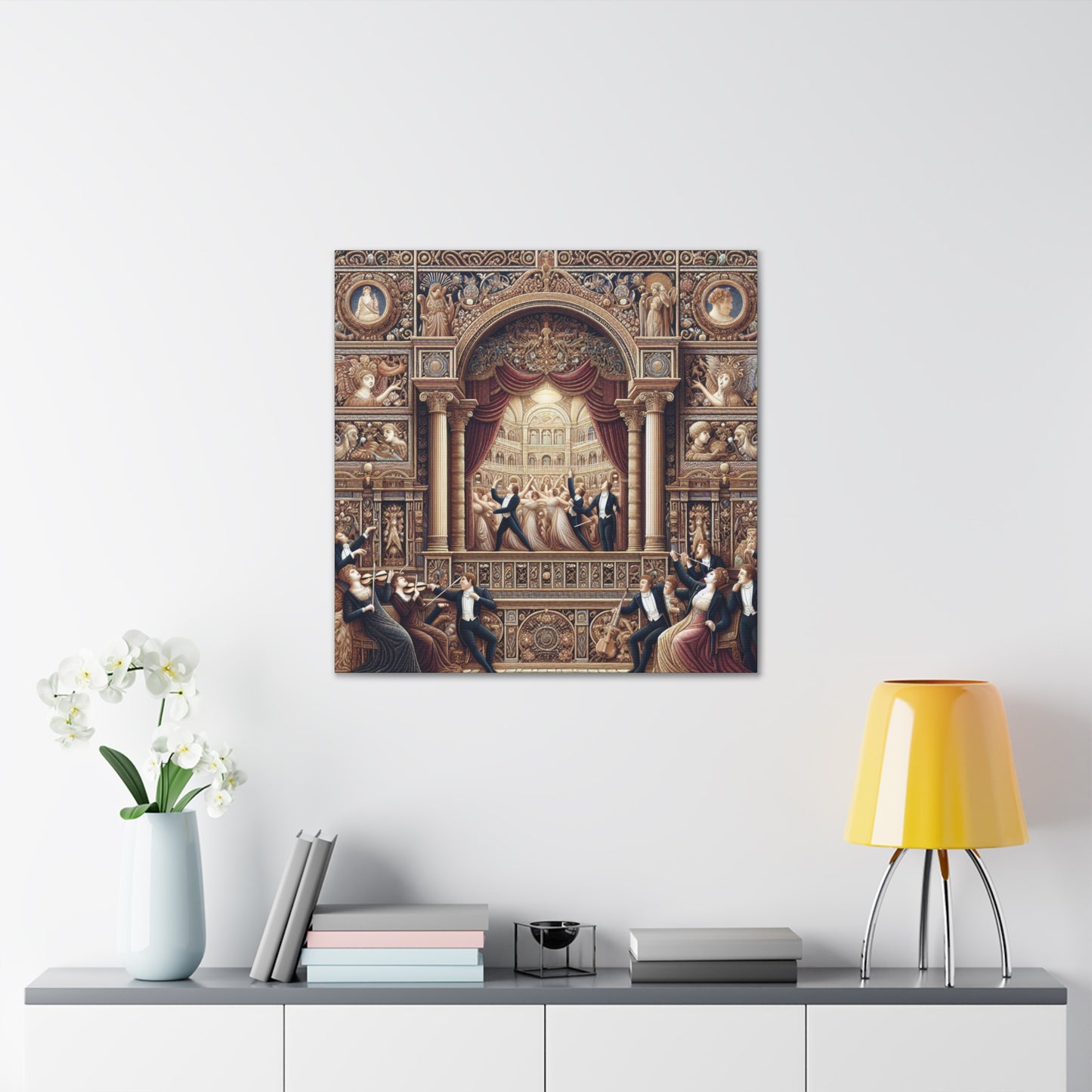 Opera in Timeless Harmony - Canvas