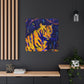 Tiger's Abstract Roar - Canvas