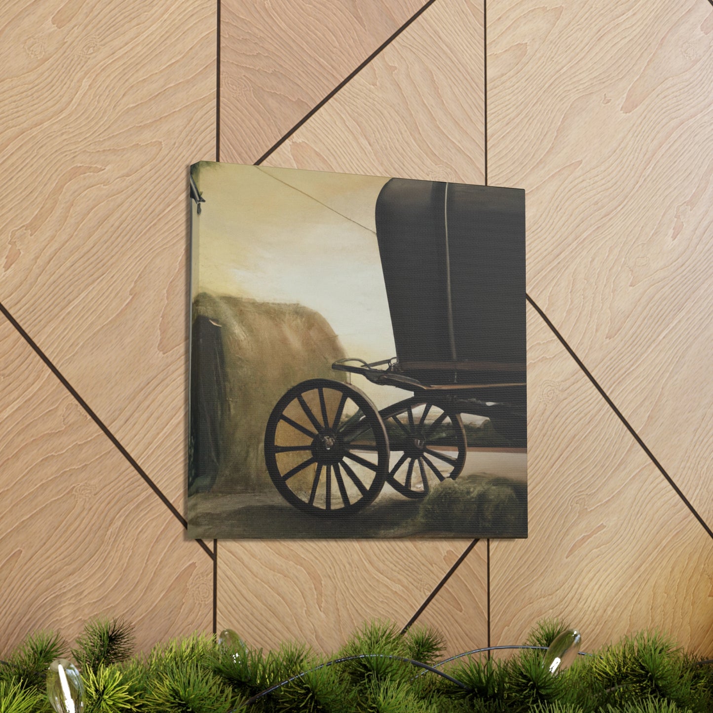 Hay Wagon Fantasia. - Canvas