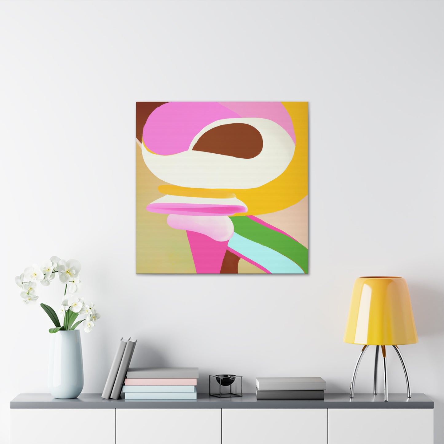 Ice Cream Delight - Canvas