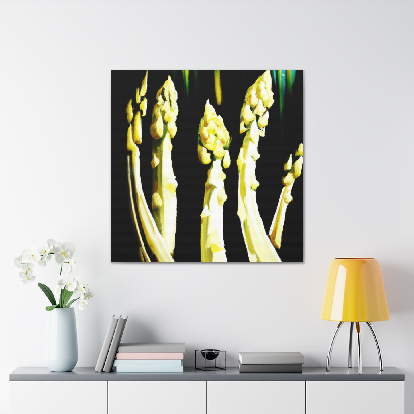 Asparagus in Neoclassicism - Canvas