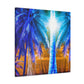 "Luminous Dreamscape Skies" - Canvas