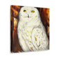 Snowy Owl Majestic Flight - Canvas