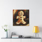 Gingerbread Man Grandeur - Canvas