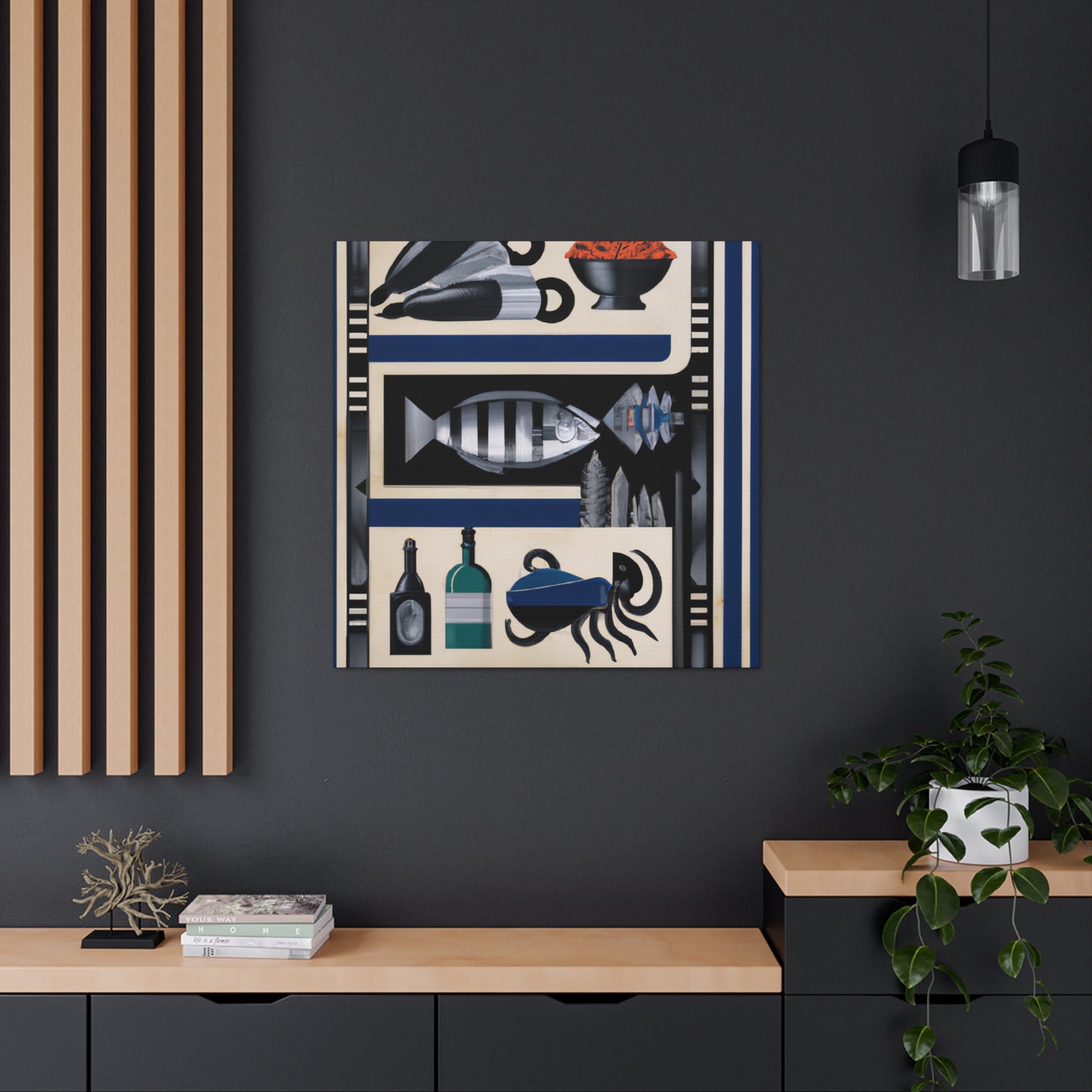 Seafood Glamour Spray - Canvas