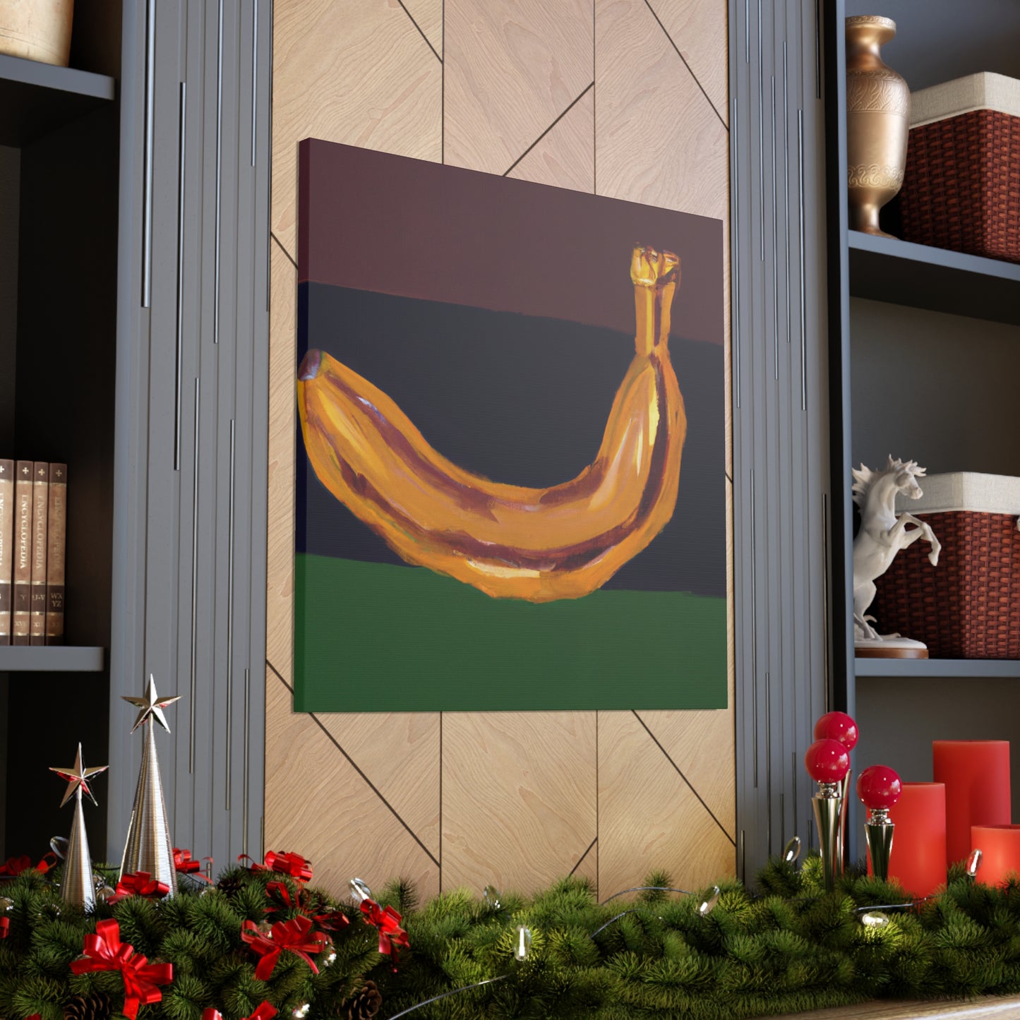 "Banana Still Life Scene" - Canvas