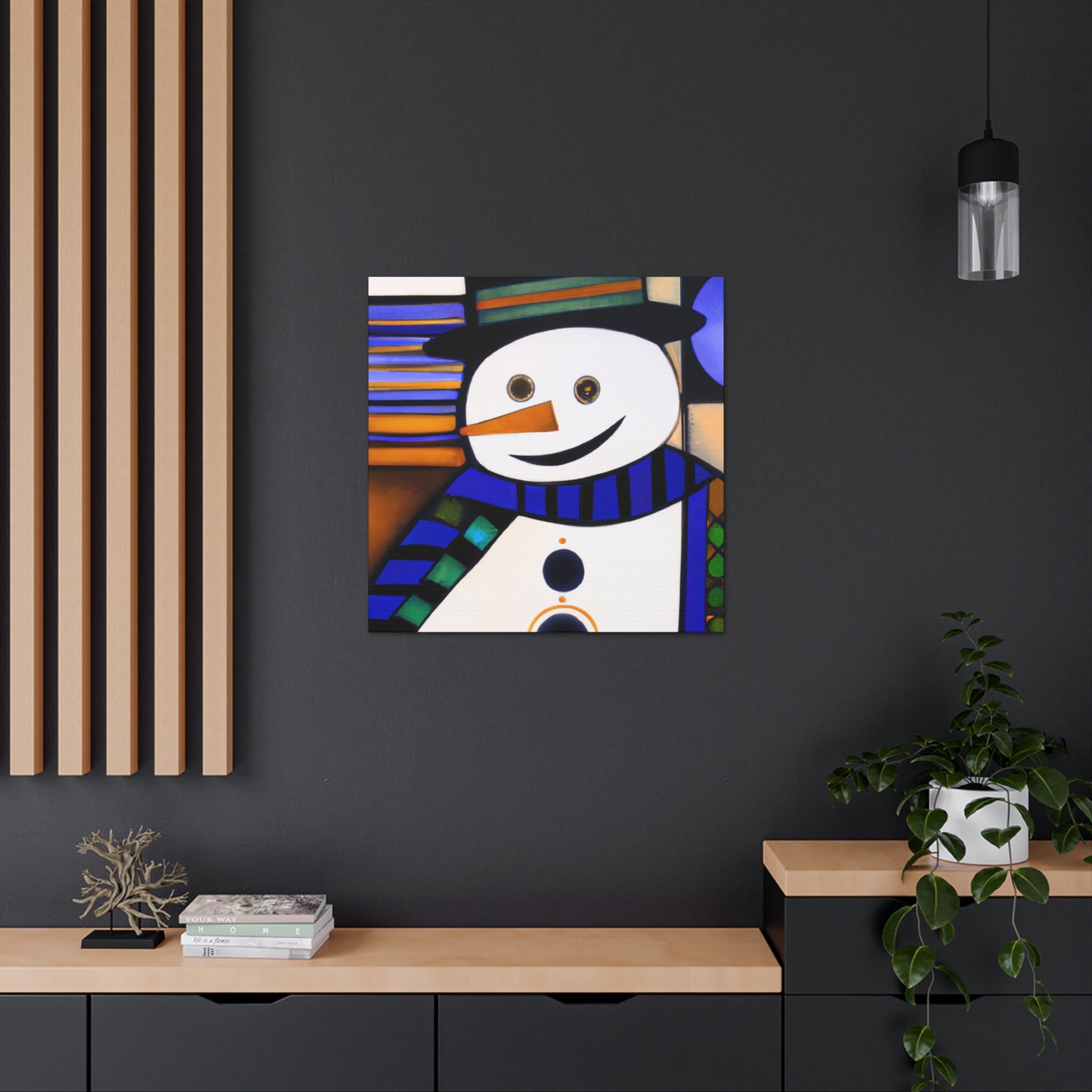 "Frosty Deco Frosting" - Canvas