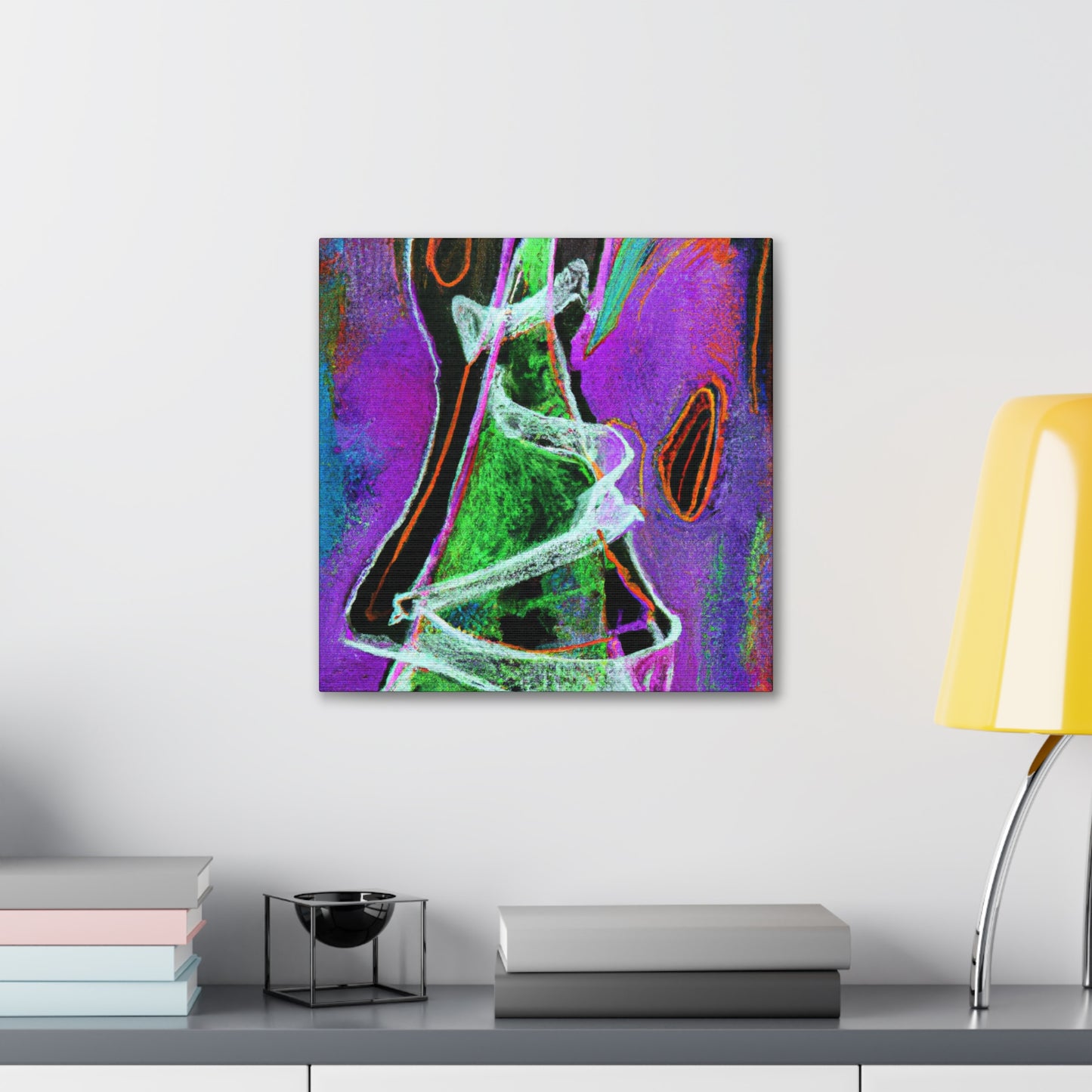 "Surreal Christmas Treefest" - Canvas