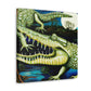 Crocodile in the Clouds - Canvas