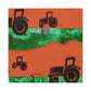 Tractor's Tranquil Harvest - Canvas