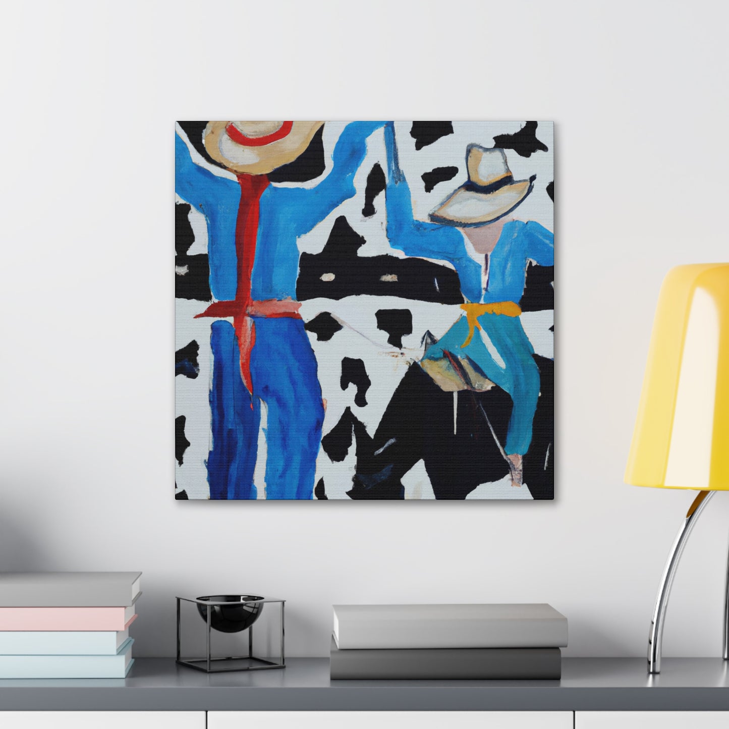 "Stirrups in Abstraction" - Canvas