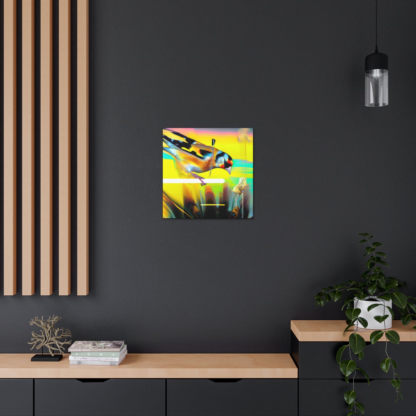 American Goldfinch Dreaming - Canvas