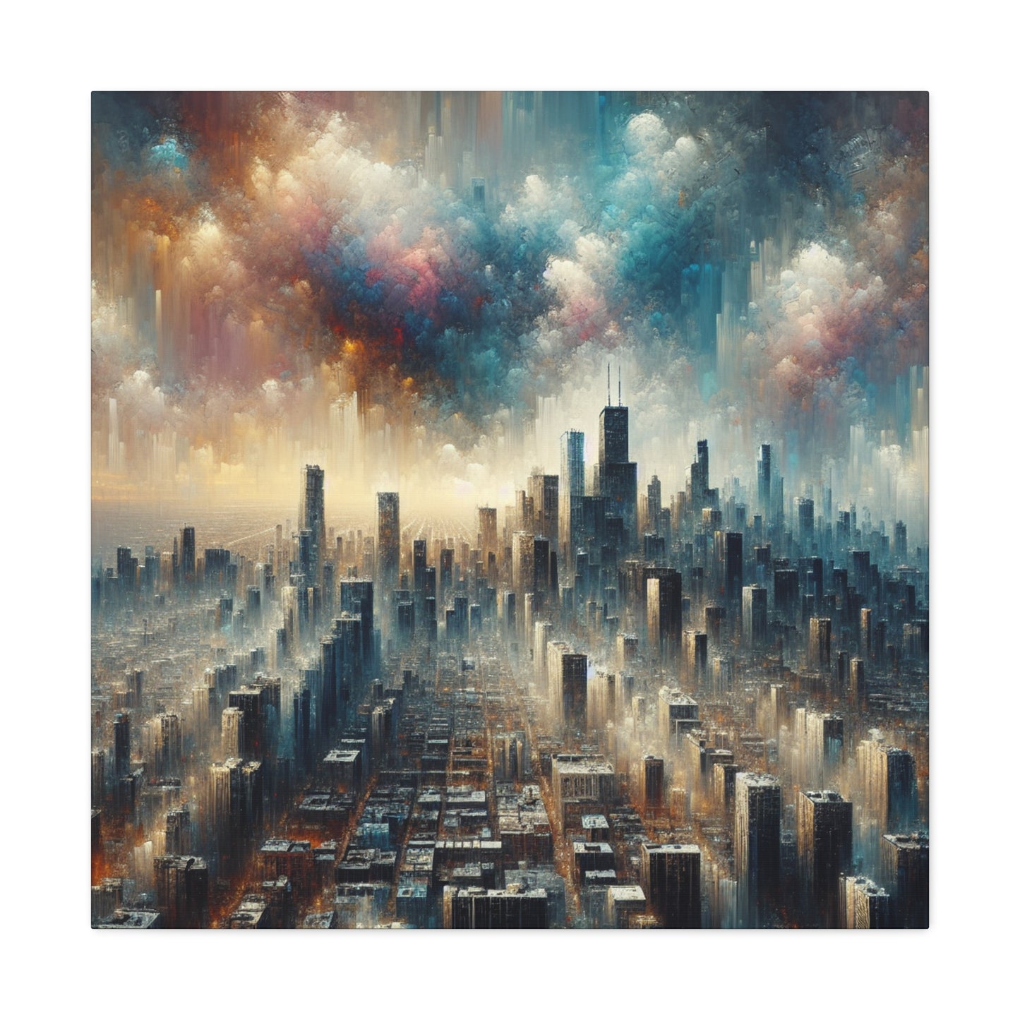 Windy City Energy Burst - Canvas