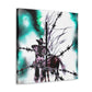 Barbed Wire Splendor - Canvas