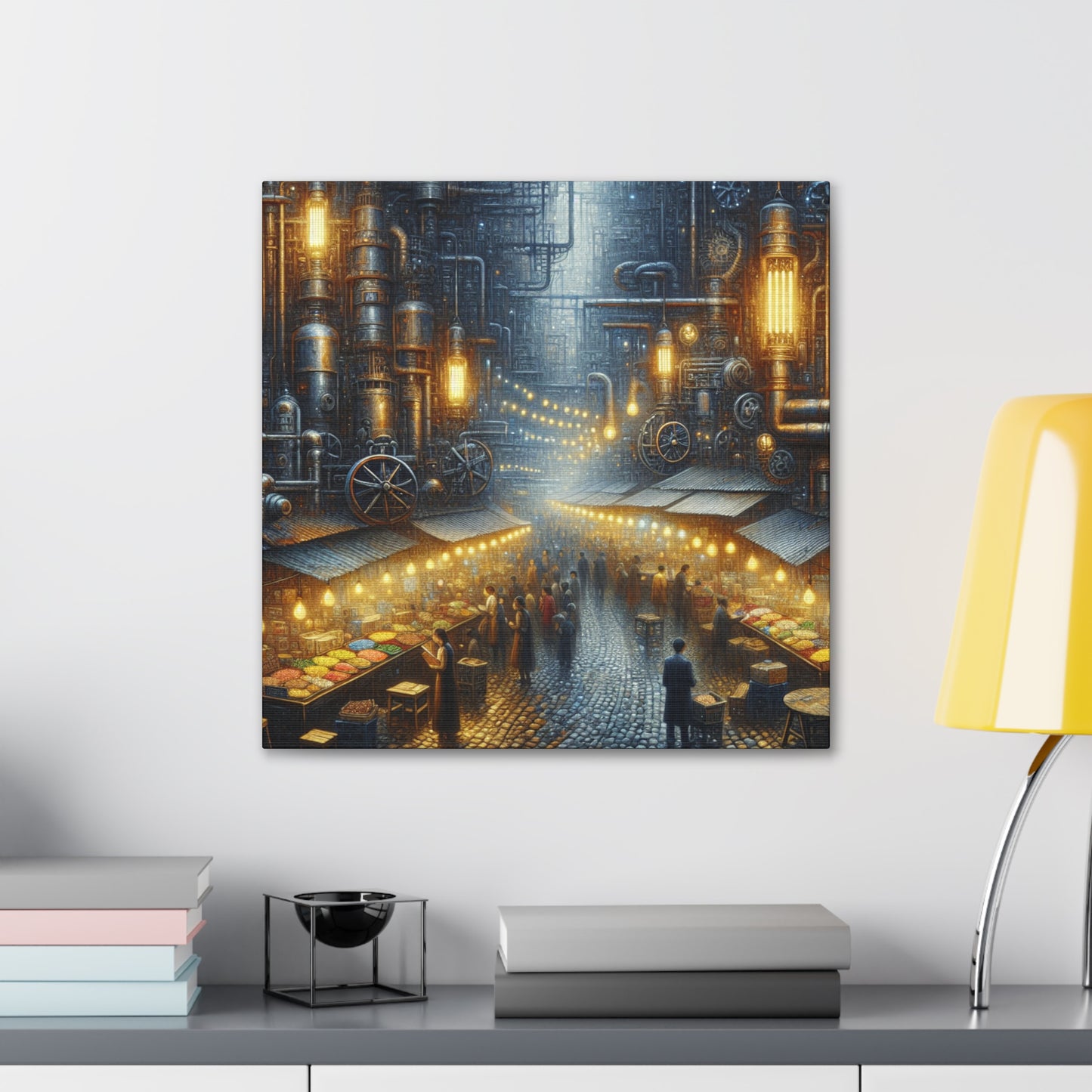 Midnight Bazaar Dreams - Canvas