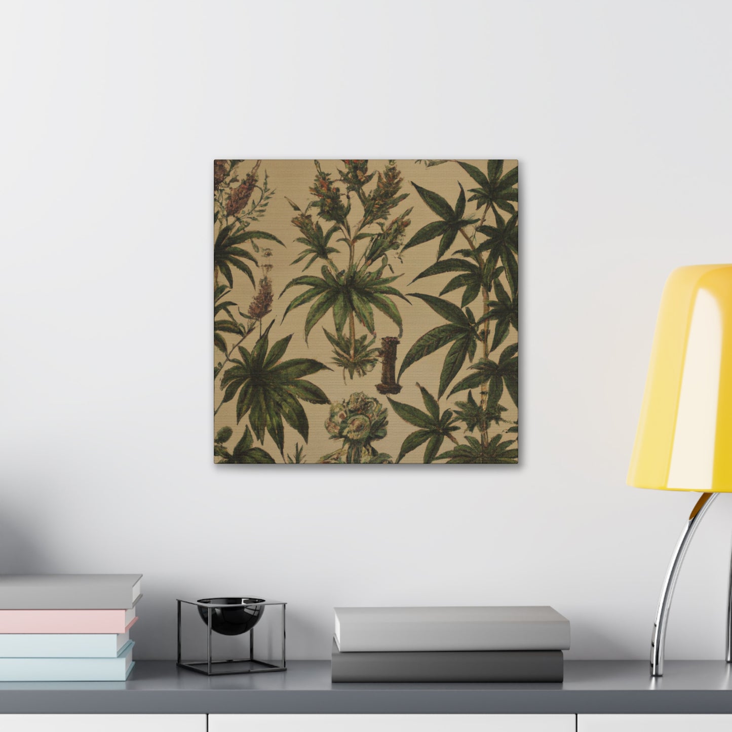 "Cannabis Sativa Blooms" - Canvas