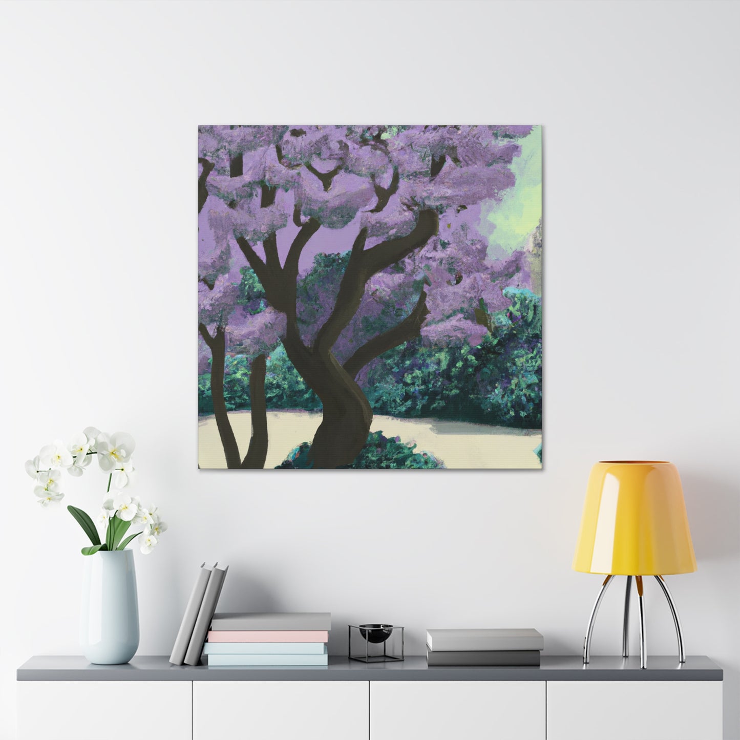 "Lilac Radiant Beauty" - Canvas