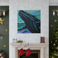 Humpback Whale DecoReflection - Canvas