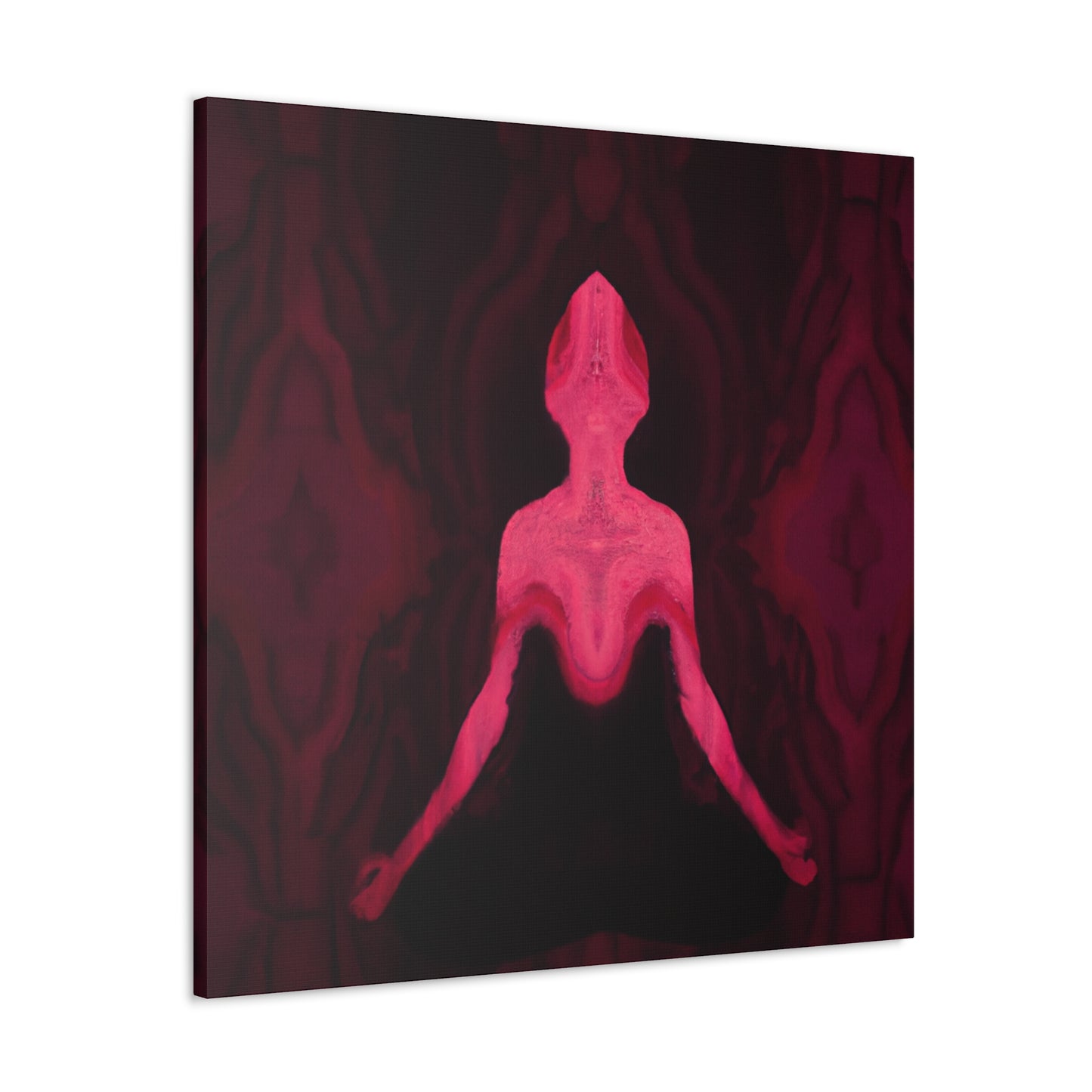 Yoga in Abstract Form - Canvas