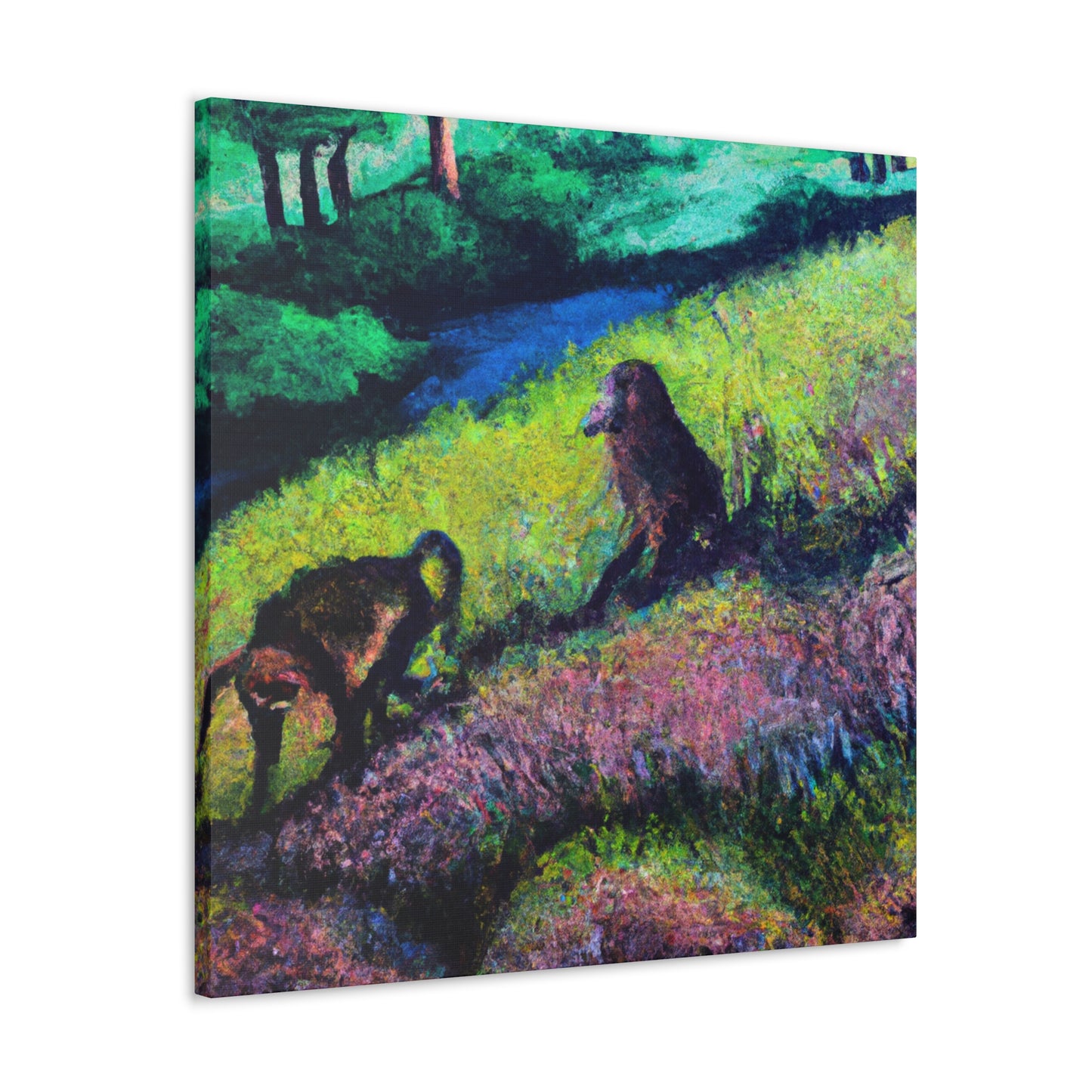 Baboon by Impressionism - Canvas