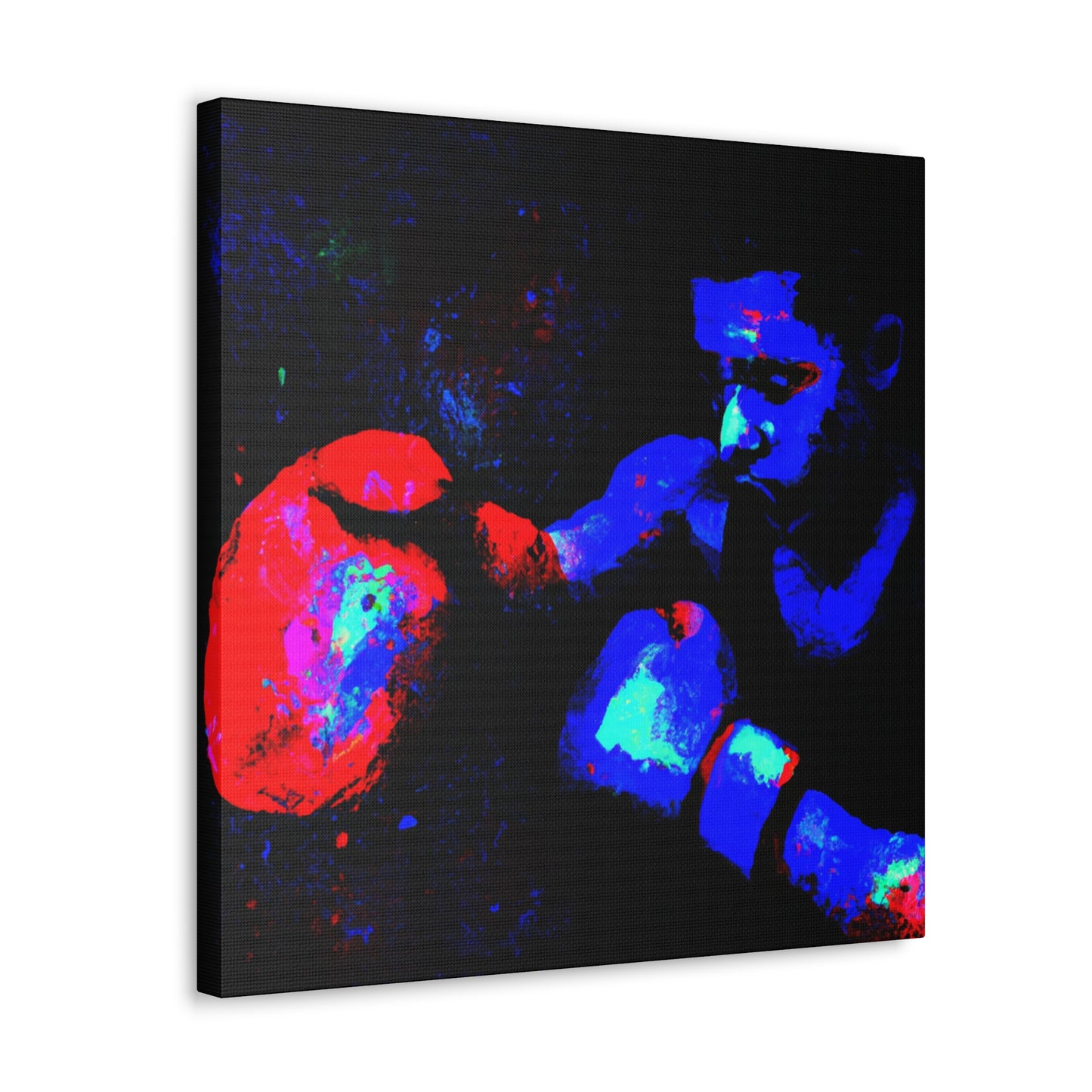 "Boxers in the Ring" - Canvas