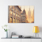 "Enchanting Golden City" - Canvas