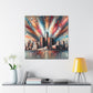 "Motor City Glows" - Canvas