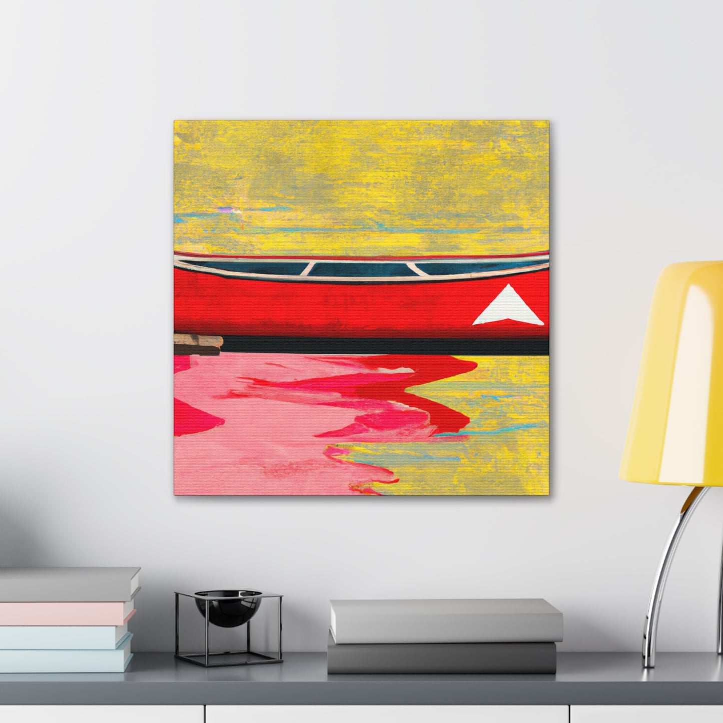 Canoe on Canvas. - Canvas