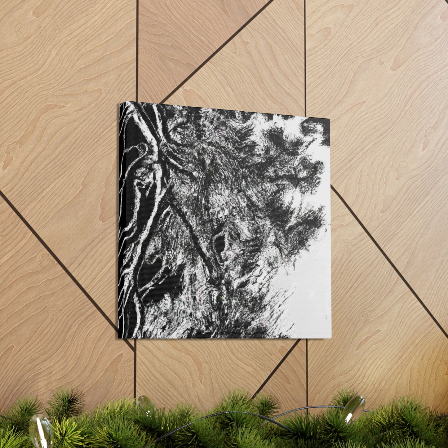 Pine Tree Reflection - Canvas