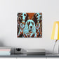 "Lively English Springer Spaniel" - Canvas