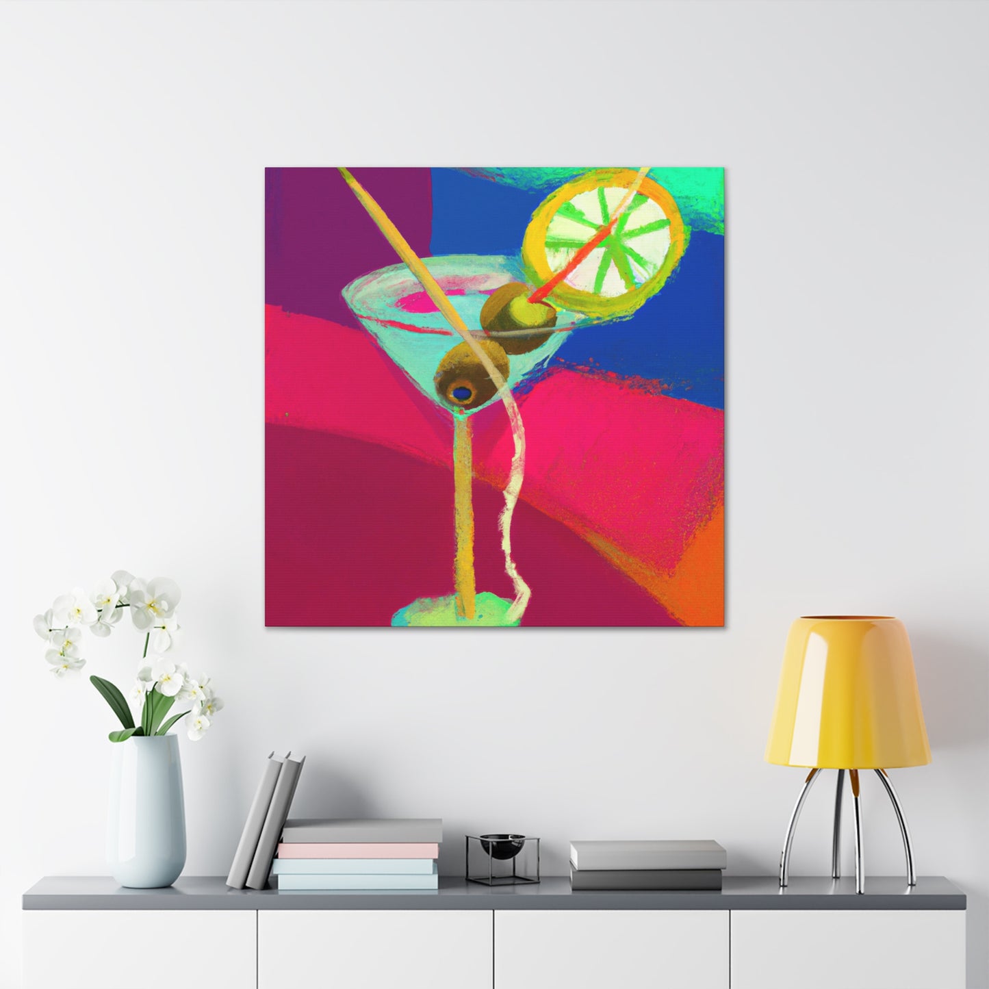 Martini Joyful Celebration - Canvas