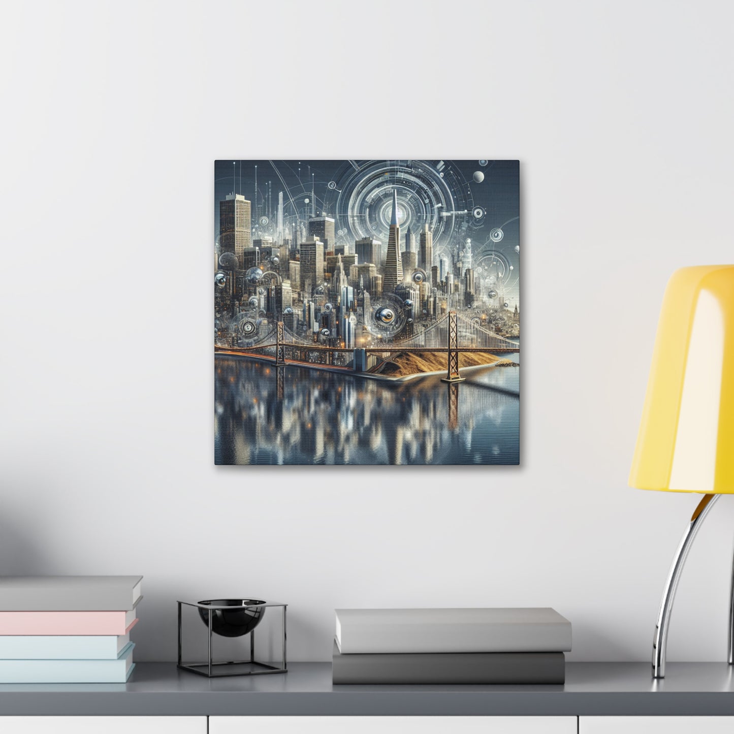 "Dreams of Fog City" - Canvas