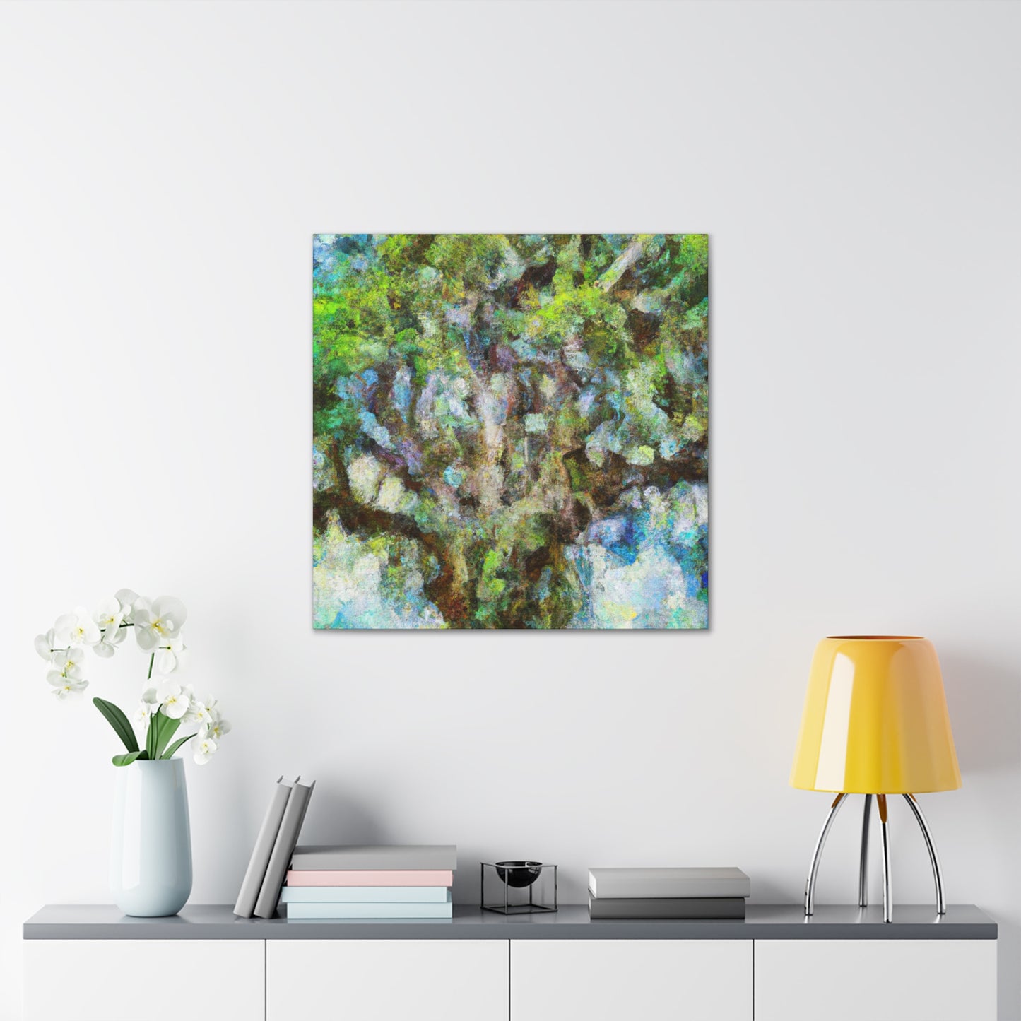 "Banyan in Impressionism" - Canvas