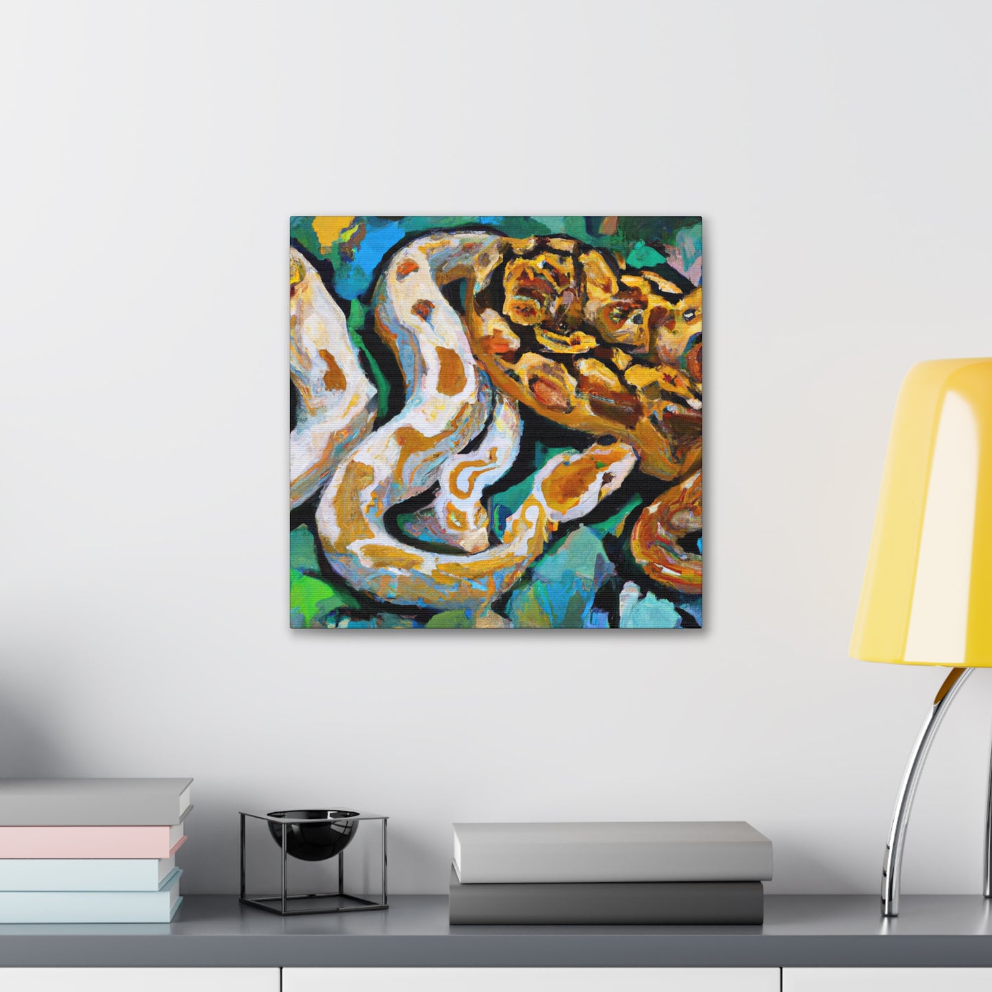 "Life of a Ball Python" - Canvas