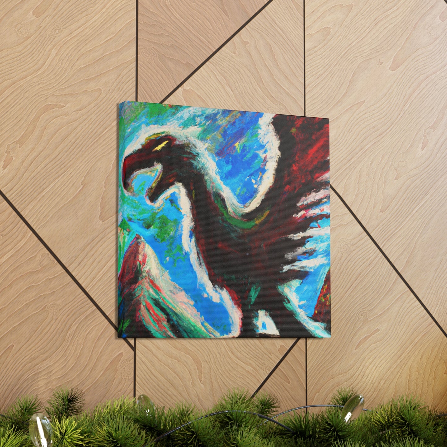 "Condor in Flight Below" - Canvas