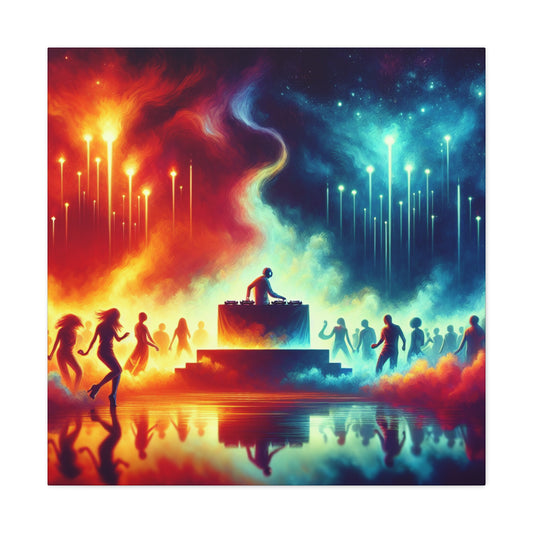 Euphoria Unleashed Twilight Revellers - Canvas