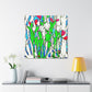 "Tulip Dreamscape Abstraction" - Canvas